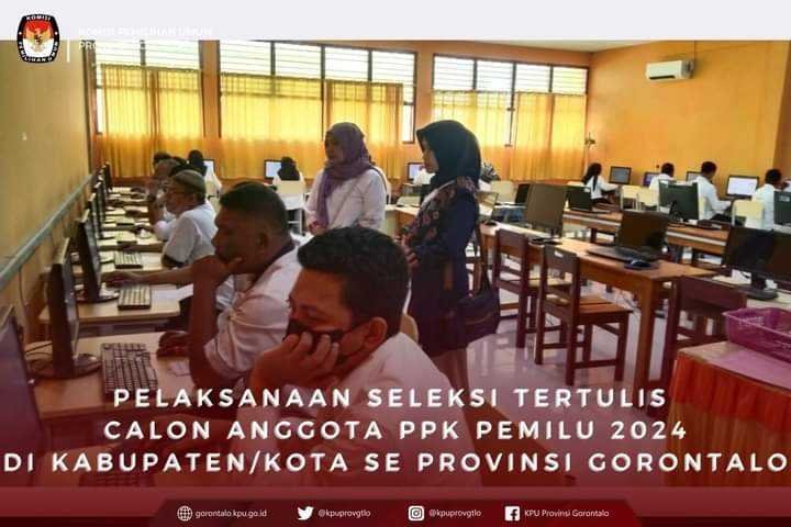 Kpu Provinsi Gorontalo Monitoring Cat Calon Anggota Ppk Semua