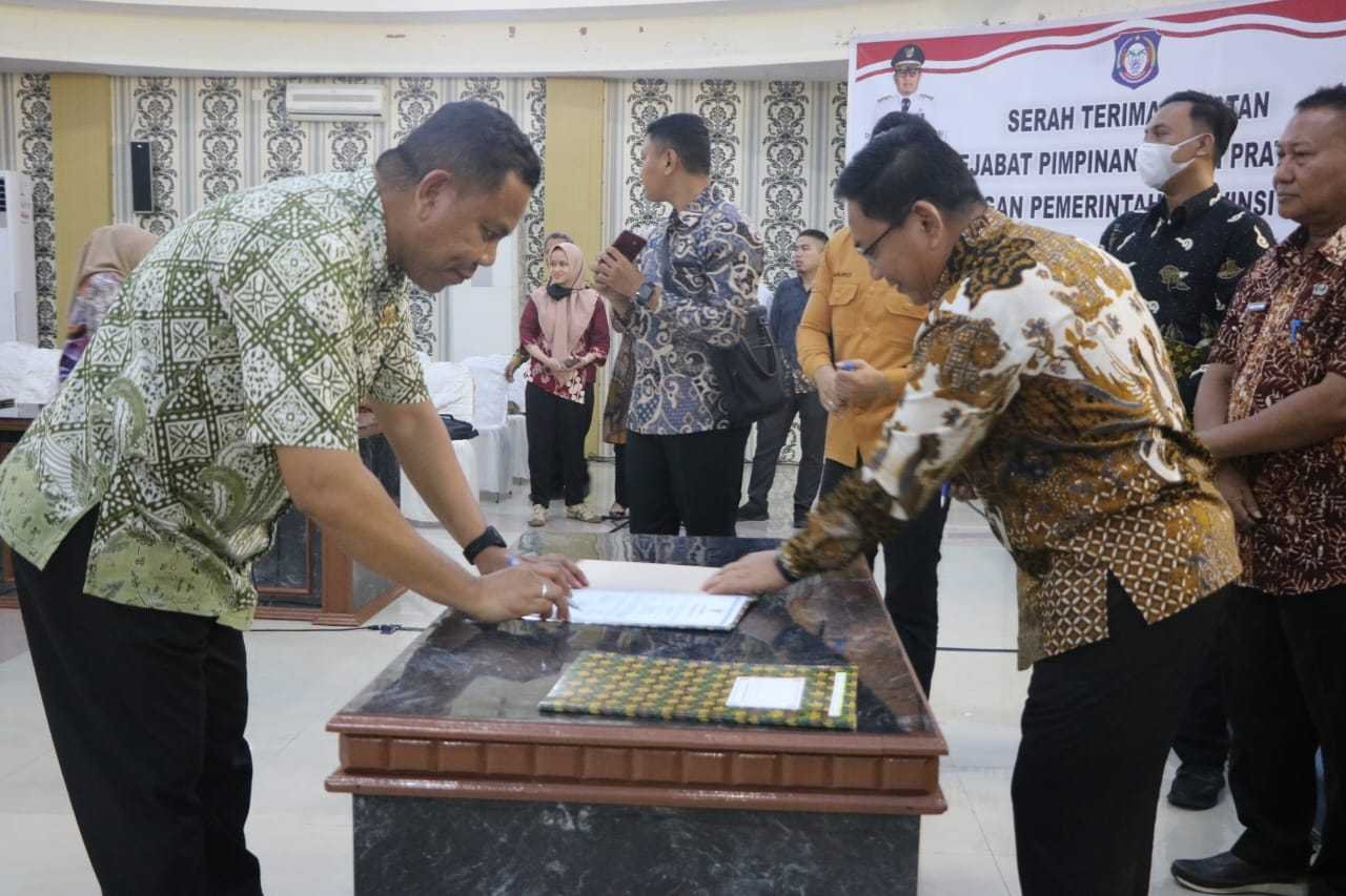 Setwan DPRD PROVINSI Gorontalo Resmi Diisi Pejabat Baru Go Pena