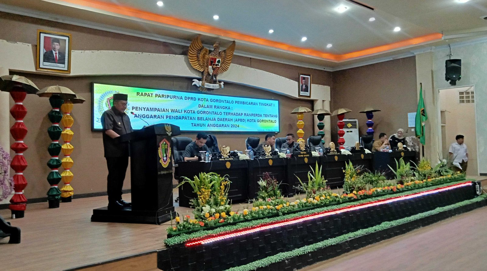 Ranperda APBD Tahun 2024 Resmi Diparipurnakan | Go-Pena