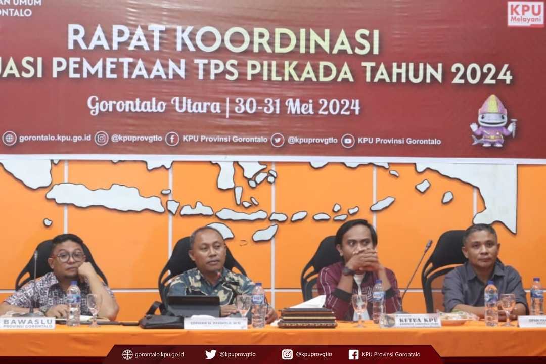 Evaluasi Pemetaan Tps Kpu Provinsi Gorontalo Jamin Pemilih Dapat